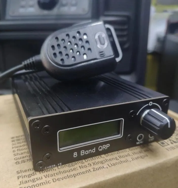 USDX 8 Band 10/15/17/20/30/40/60/80m SDR все режимы HF SSB QRP трансивер + микрофон | Электроника