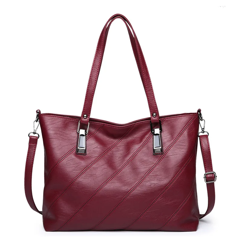 

Purchasing Agents 2019 Spring And Summer New Style Soft Leather Two-Piece Set Women's Handbag Europe And America-Style Fashion S
