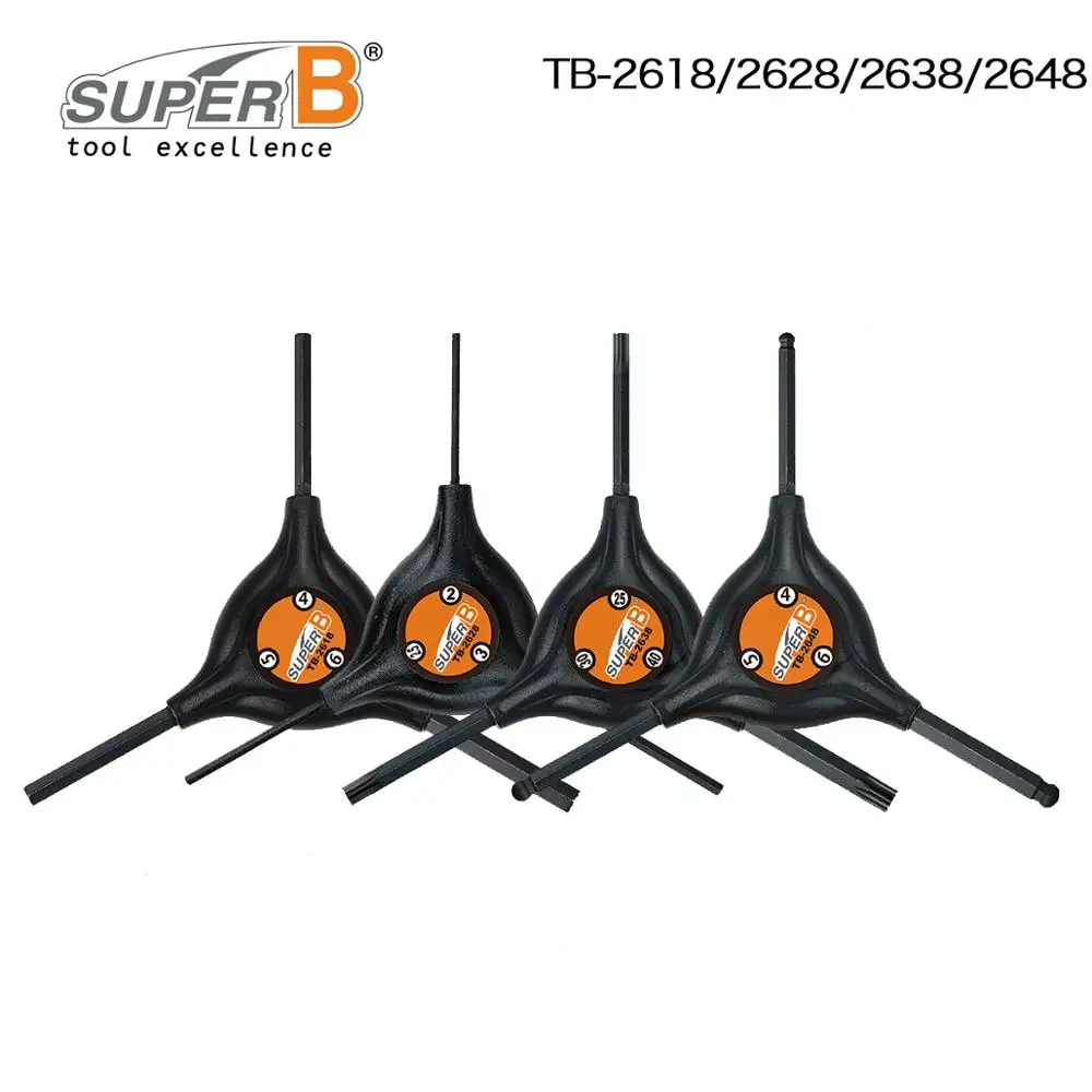 Шестигранный ключ Super B TB 2618 2628 2638 2648 инструменты для ремонта велосипедов