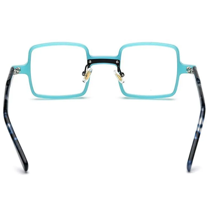 Japanese High Quality Acetate Glasses Frame Men Personality Square Eyeglasses For Women Clear Lens Prescription Eyewear