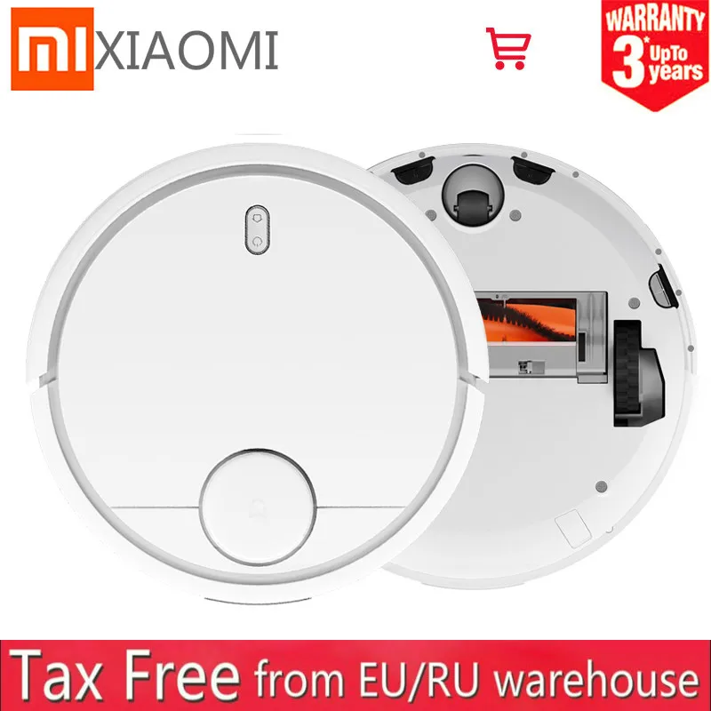 [Промокоды Aliexpress：ALIDREAM 1000/12000 Оригинальный робот пылесос Xiaomi MI 1 Роботизированный