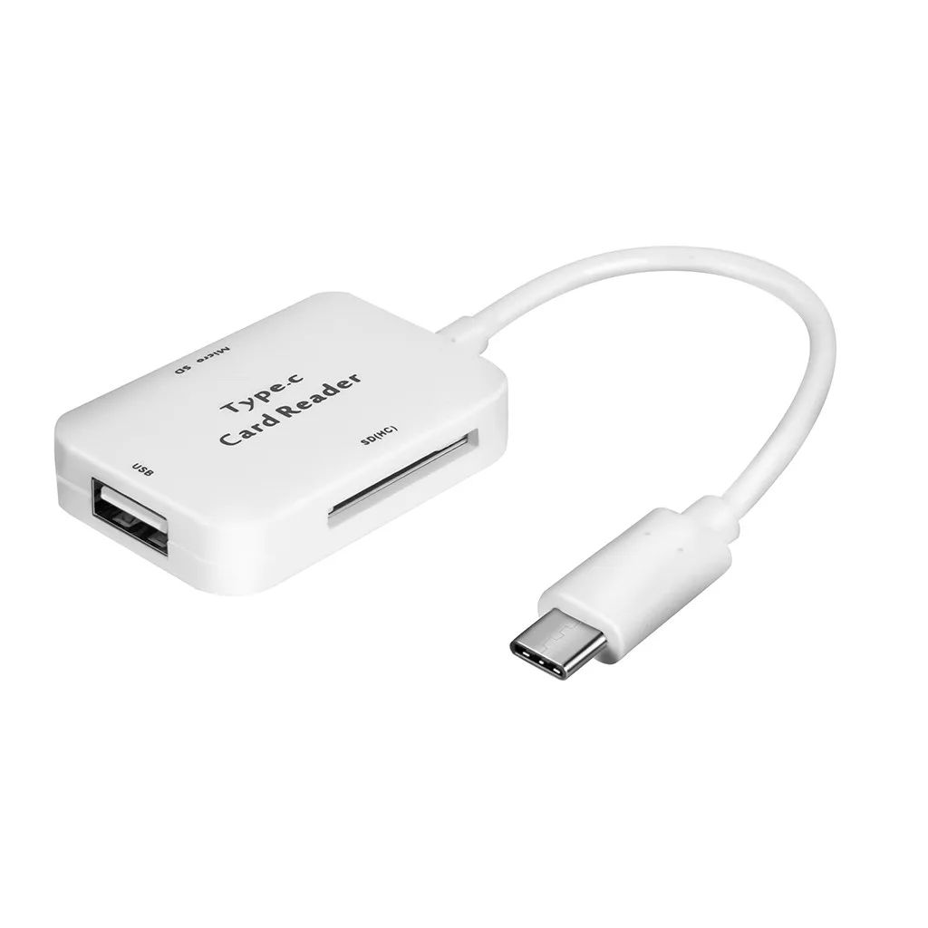 CARPRIE USB 3,1 type-C Micro SD кард-ридер адаптер для телефона type-C и ПК для samsung