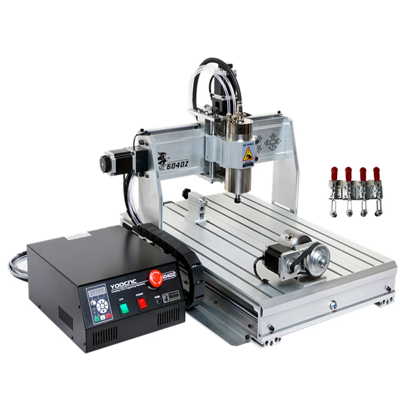 Yoocnc 6040Z 2200W 1500W 800W Wood Router 4Axis USB Milling