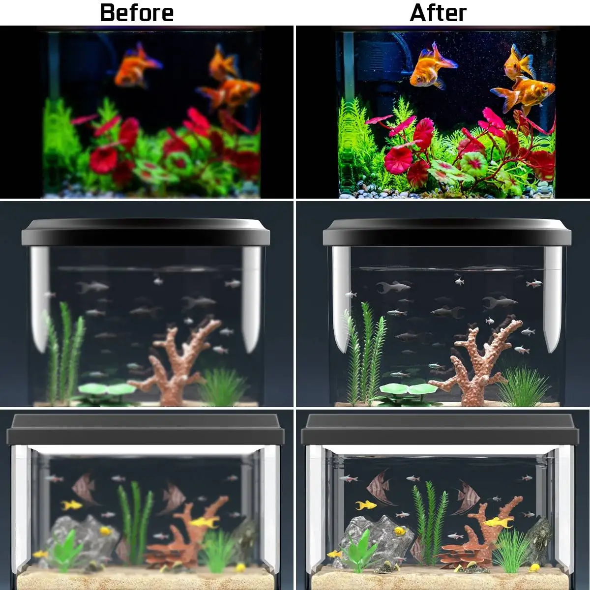 Eco-Aquarium Water Purifier Cube Aquarium Cleaning Activated Carbon Filter Water Purifier Cube Stronger Filtration Absorption