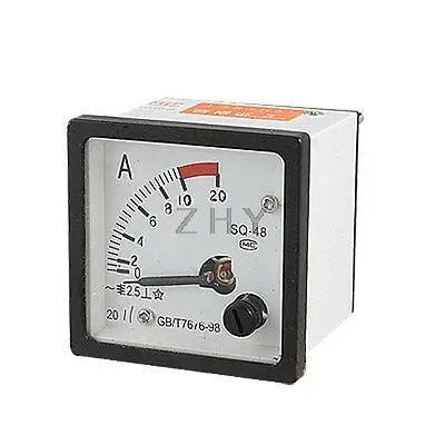 

Analogue 0-10A AC Current Panel Meter Gauge SQ48