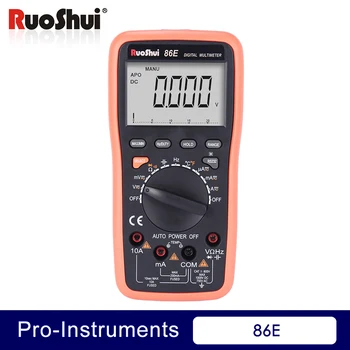 

86E Digital Multimeter Current Resistance meter transistor multimetros de alta calidad continuity tester (Victor RuoShui )