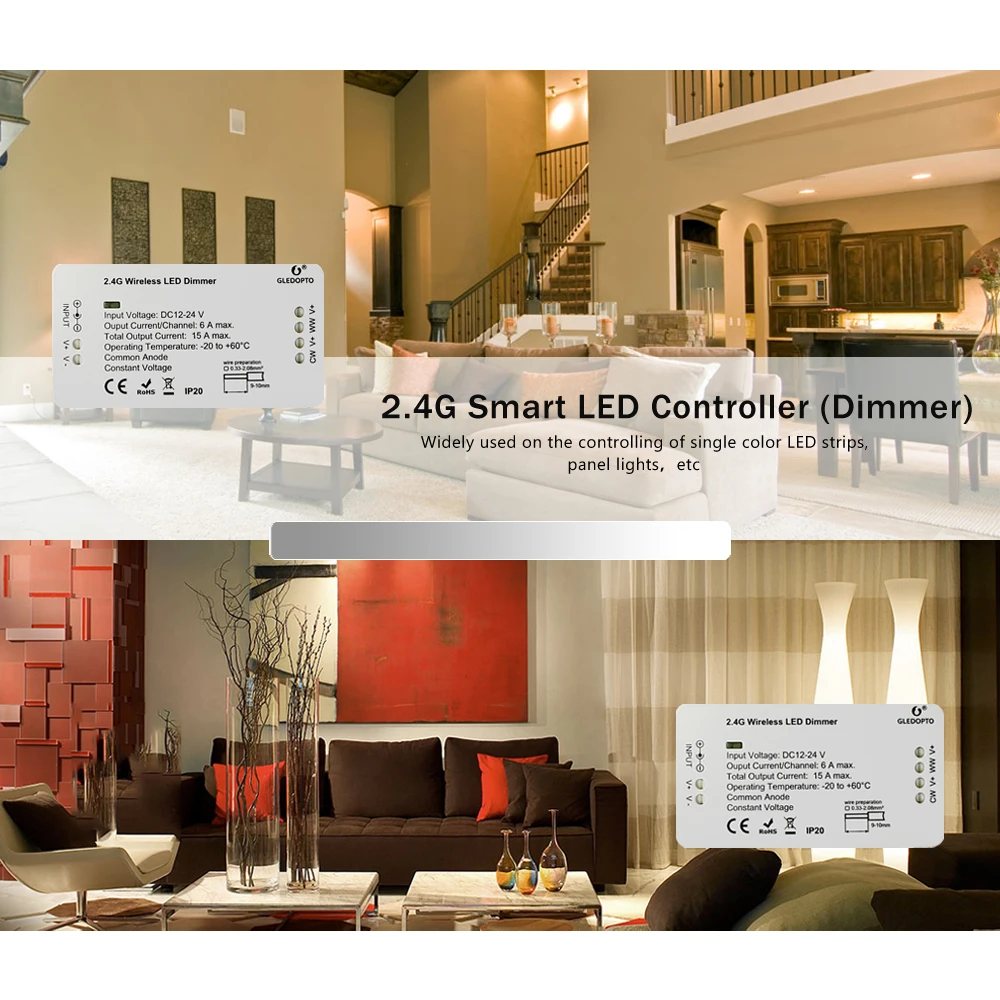 2,4 г Wiress ZIGBEE светодиодный контроллер RGBW RGB+ CCT 15A DC12V-24V диммер драйвер светодиодной ленты смарт Wifi ZIGBEE лента контроллер