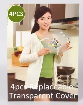 

1/4PCS Cooking Face Shield Safety Kitchen Cooking Anti-Oil Splash Clear Face Cover Protector Kitchen Accessory Random Color