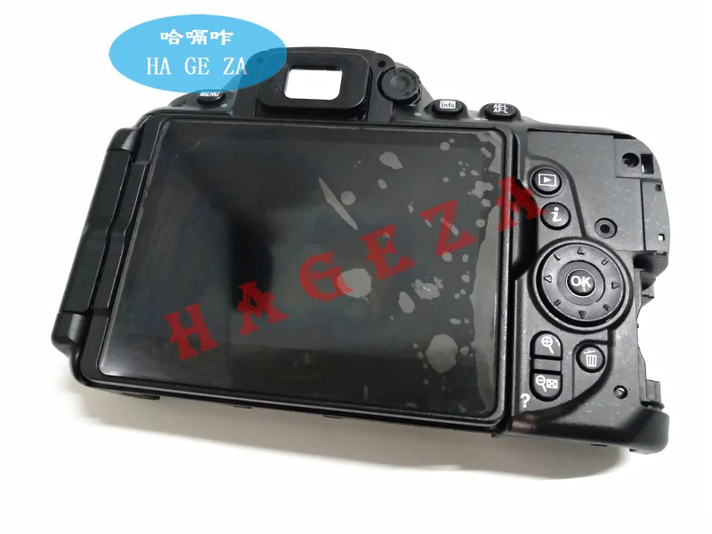 Оригинальная задняя крышка для Nikon D5500, чехол с кнопкой ЖК-дисплея и гибким кабелем, запасная часть объектива камеры