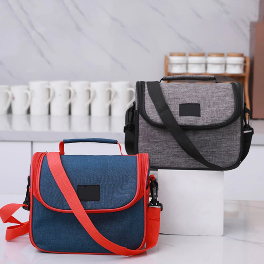 Школьная детская коробка для хранения путешествия пикника большой емкости Регулируемый мини взрослый катион термоохлаждающий Ланч мешок изолированный