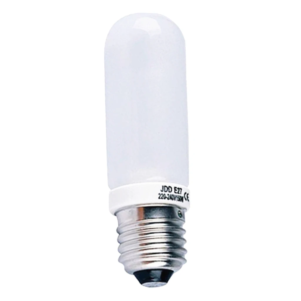 JDD Type 150W 220V-240V E27 Frosted Halogen Light Bulb Modeling Lamp Tube