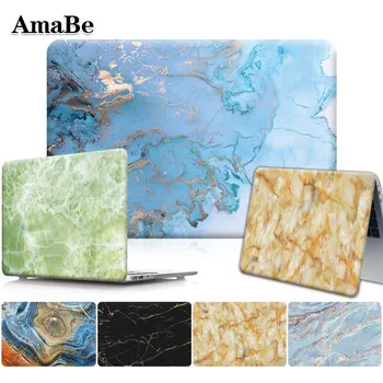 

Laptop Cases For MacBook Air 13 11 Pro 13 15 Retina A1502 Touch Bar Macbook 12 13 15" 2019 A1708 A2159 Marble Hard Shell Cover
