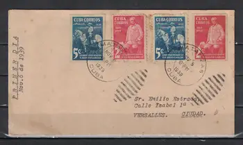 

Cuba efficiency 1939 "100 years since the birth of general kaliksto Garcia-rarity CTO