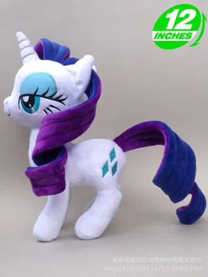 IVYYE Little ponyss Единорог Мода Горячая Аниме Мягкие плюшевые куклы пушистая Кукла мультфильм Подушка Игрушки для малышей, детей Подарки на день рождения Новинка - Цвет: see chart