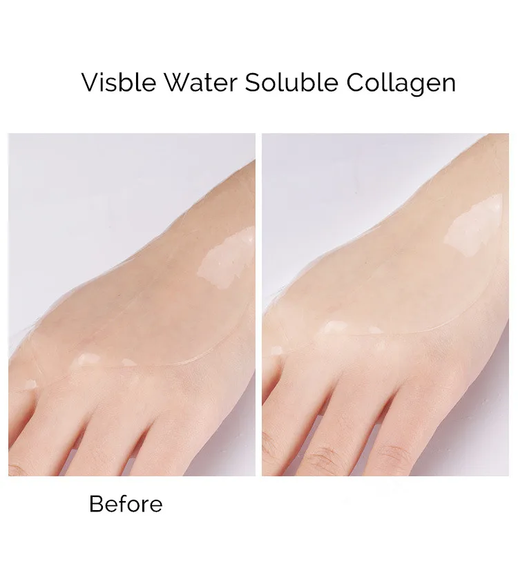 Золотая коллагеновая маска для лица Кристальное золото коллагеновые маски для лица увлажняющие отбеливающие омолаживающие маски для ухода за кожей Корейская маска для косплея