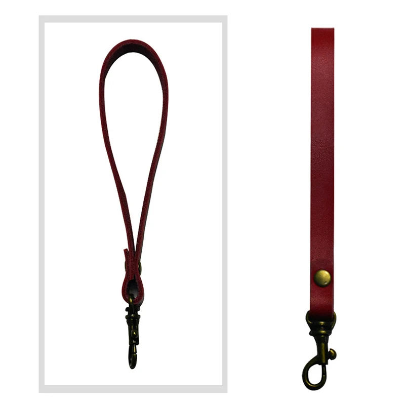 Портативный ремешок из натуральной кожи для женщин и мужчин сменный Кошелек на