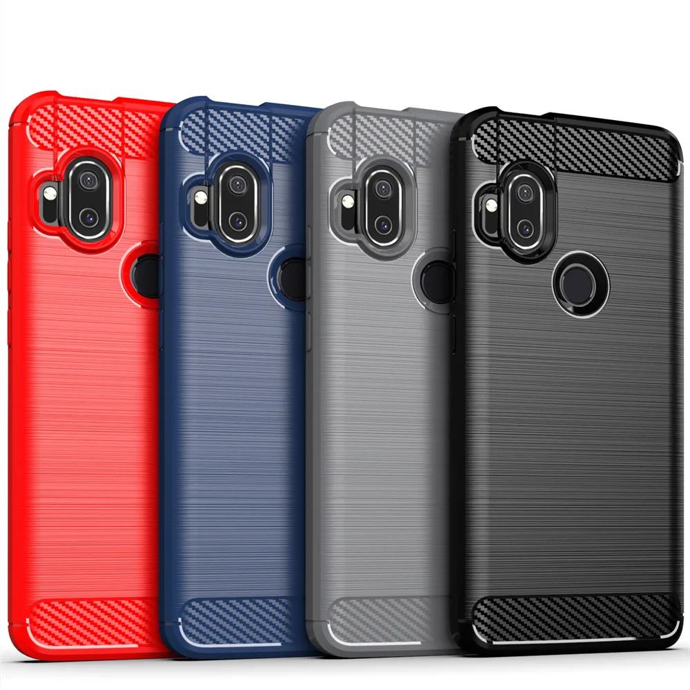 Per Motorola Moto One Hyper Case Custodia Di Lusso In Fibra Di Carbonio Full Soft Custodia In Silicone Per Custodie Moto One Hyper Phone