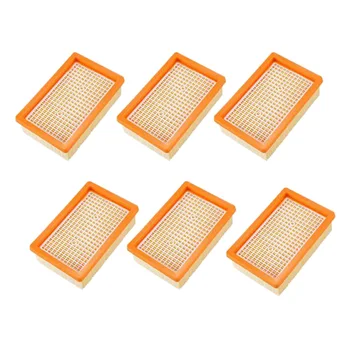 

6-Pack Filter for Karcher MV4 MV5 MV6 WD4 WD5 WD6 Vacuum Cleaner, Replacement Parts Liver Filter