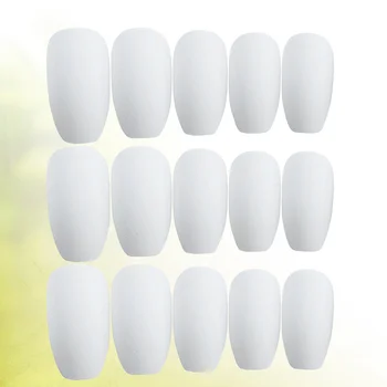 

3 Sets Frosted Nail Art Sticker Fake Nail Decals Manicure Decor Creative Nail Sticker (24pcs/Set)
