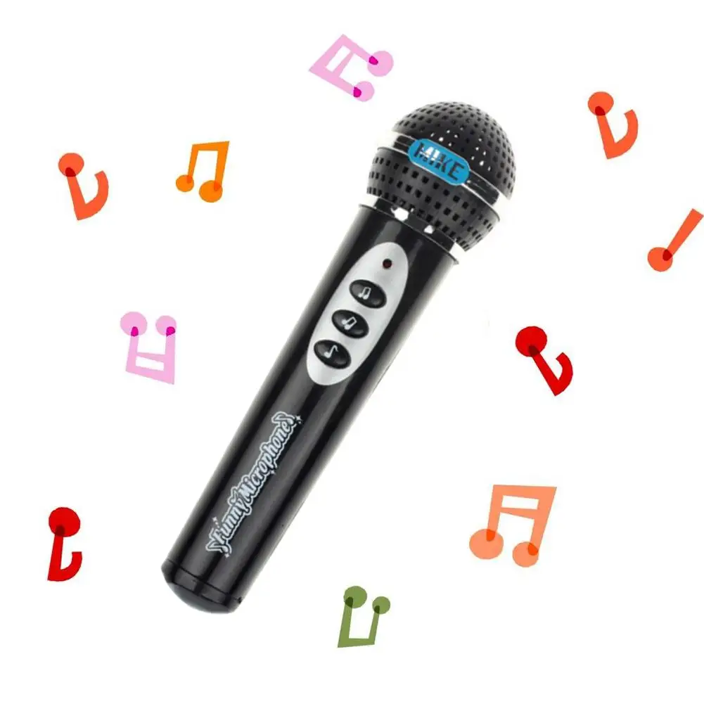 Microphone karaoké pour fille et garçon, jouet de musique, cadeau amusant -  AliExpress