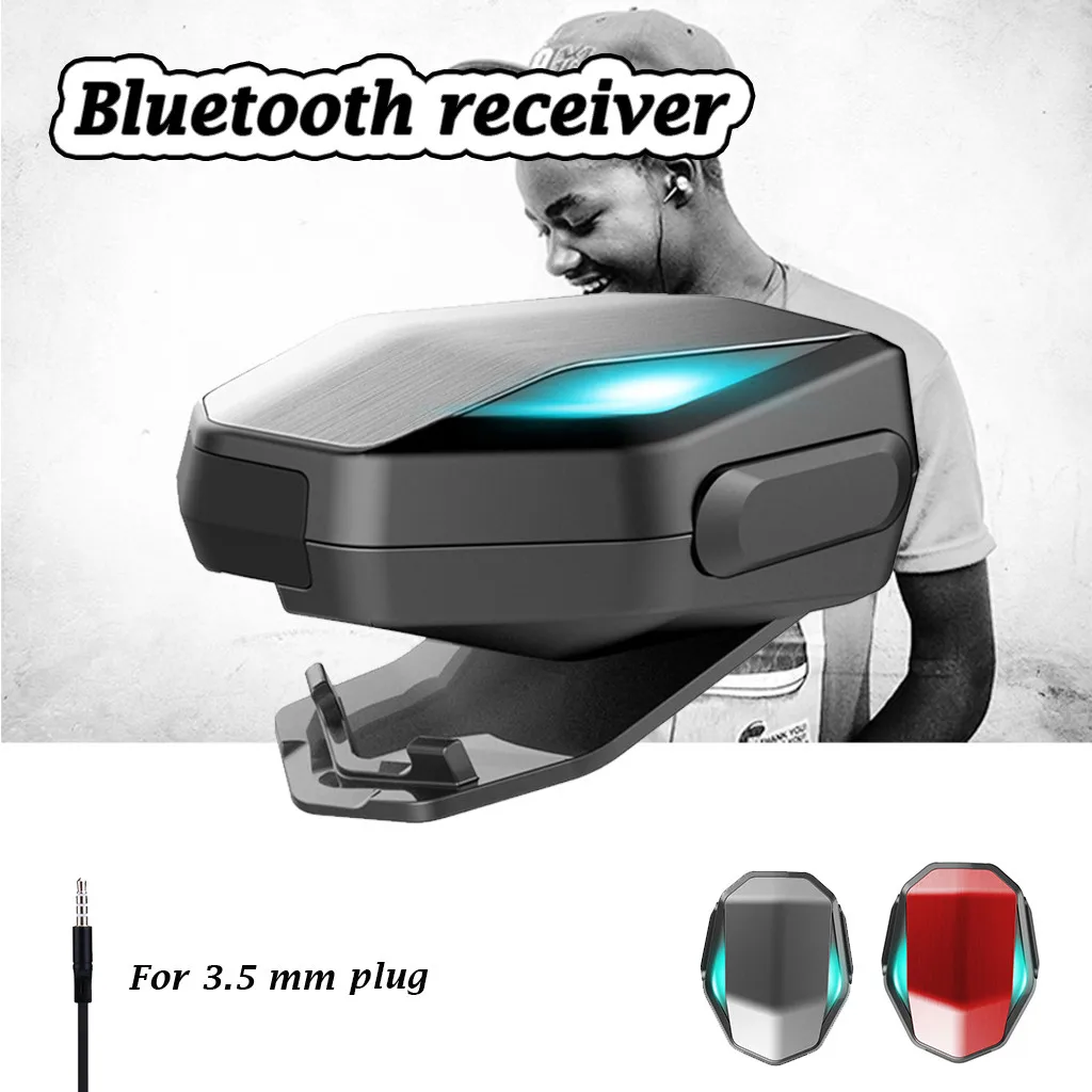 Беспроводной bluetooth-приемник 3,5 мм разъем HIFI аудио-стерео адаптер автомобильный комплект громкой связи вызов для автомобиля домашний динамик/гарнитура#727