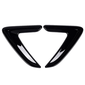 

2Pcs For Bmw F30 F35 316I 320I 328I 330I 335I Car Accessories Fender Vents Decorative Cover Trim Stickers 2013-2017(Black)