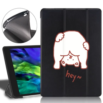 

For iPad Pro 11 2020 Funda iPad Case Cute Bear Pig Soft Silicone Back Cases Protective Cover iPad 7th Generation Case Mini 1 2 3