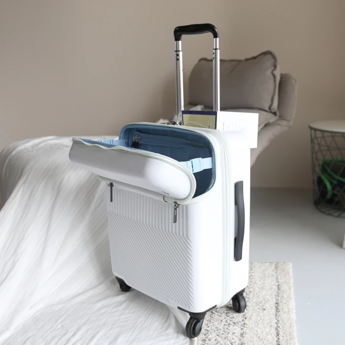 

20''24''inches Zipper Carry on Luggage import Spinner Brand Travel Suitcase original Business Cabin Trolley Case