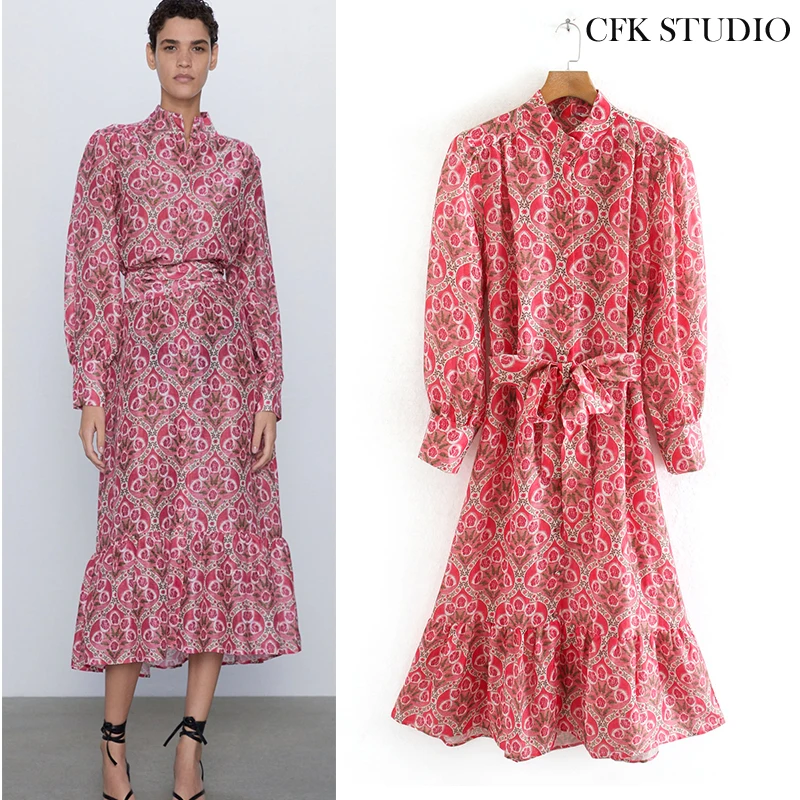 Женское летнее платье-миди с отложным воротником повседневное Элегантное
