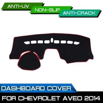 

For Chevrolet Aveo 2014 Car Dashboard Mat Anti-dirty Non-slip Dash Cover Mat UV Protection Shade