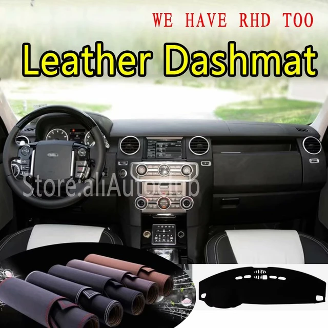 For Land Rover Discovery LR3 LR4 2004-2016 2009 2010 2011 2012 2013 Leather Dashmat  Dashboard Cover Dash Mat Sunshade Carpet - AliExpress