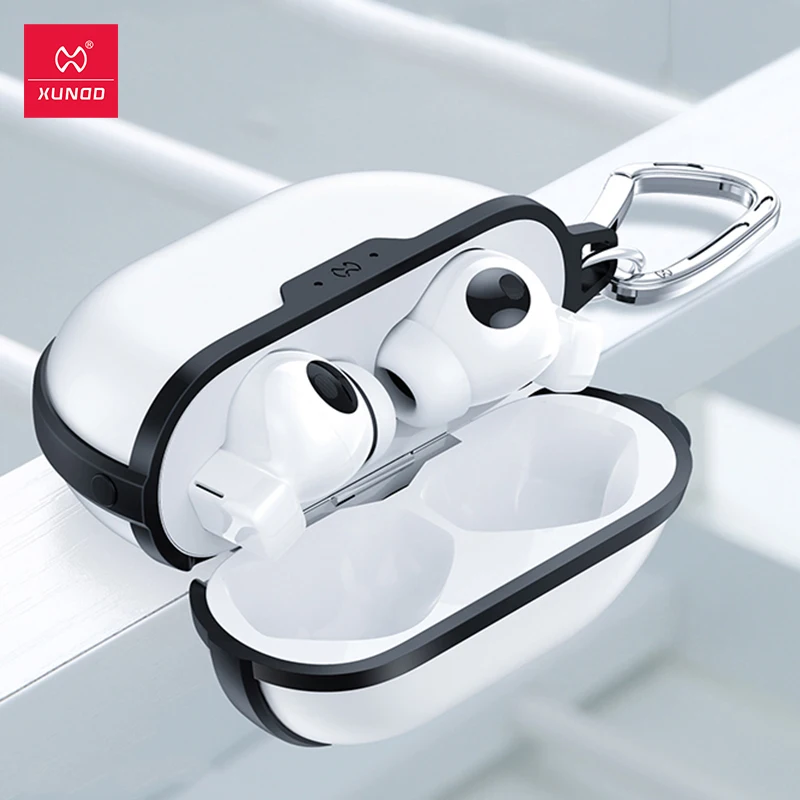 

For Huawei FreeBuds Pro Case Airbags Shockproof Clear Earphone Case For FreeBuds Pro Xundd
