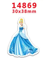 Кабошоны 30 шт мультфильм плоское украшение из смолы pr 9025 - Цвет: 14869