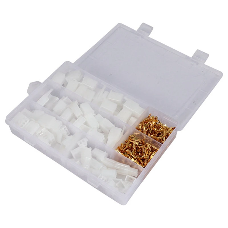 Automotive Wire Connector Male and Female Cable Terminal Plug Kit 380 Pieces 2.8 mm 2 3 4 6 Pin | Обустройство дома