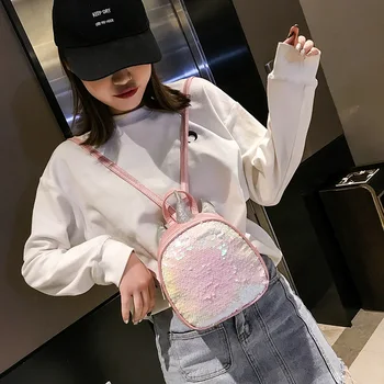 

Women's Bag 2019 Spring New Double Shoulder Bag Leisure Shell Travel Bag Student Bag Women's Bag