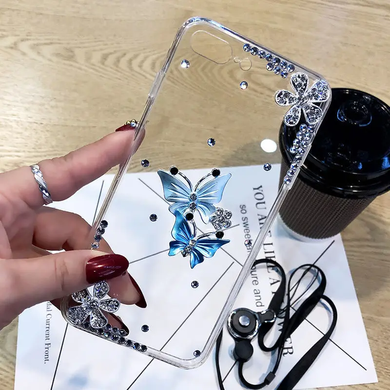 Luxury Rhinestone Embellished Phone Case