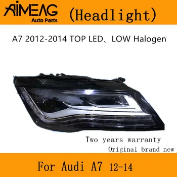 

Made for 2012-2014 Audi A7 headlamp assembly original factory high match LED low match hernia refit half headlight