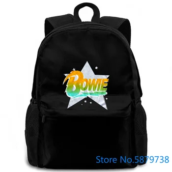 

David Bowie Blackstar 2016 Logo Album Cover New women men backpack laptop travel school adult student