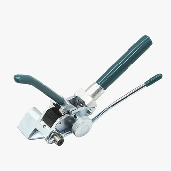 

Manual Strapping Tensioner Home Hand Tool Cutter Stainless Steel Band Portable Clamp Easy Use 2 In 1 Anti-slip Cable Tie Plier