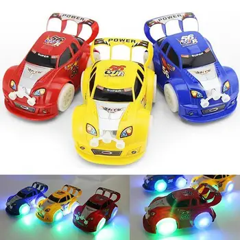 

New Kids Children Electric Toy Car Luminous Music, vocal, flash Music Racing Car Over 3 Years Old Model Toys