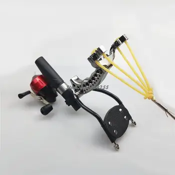 

Powerful Multi-function Archery Bowfishing Shooting fish Slingshot Catapult Hunting bow Fishing Sling Shot arrow kit