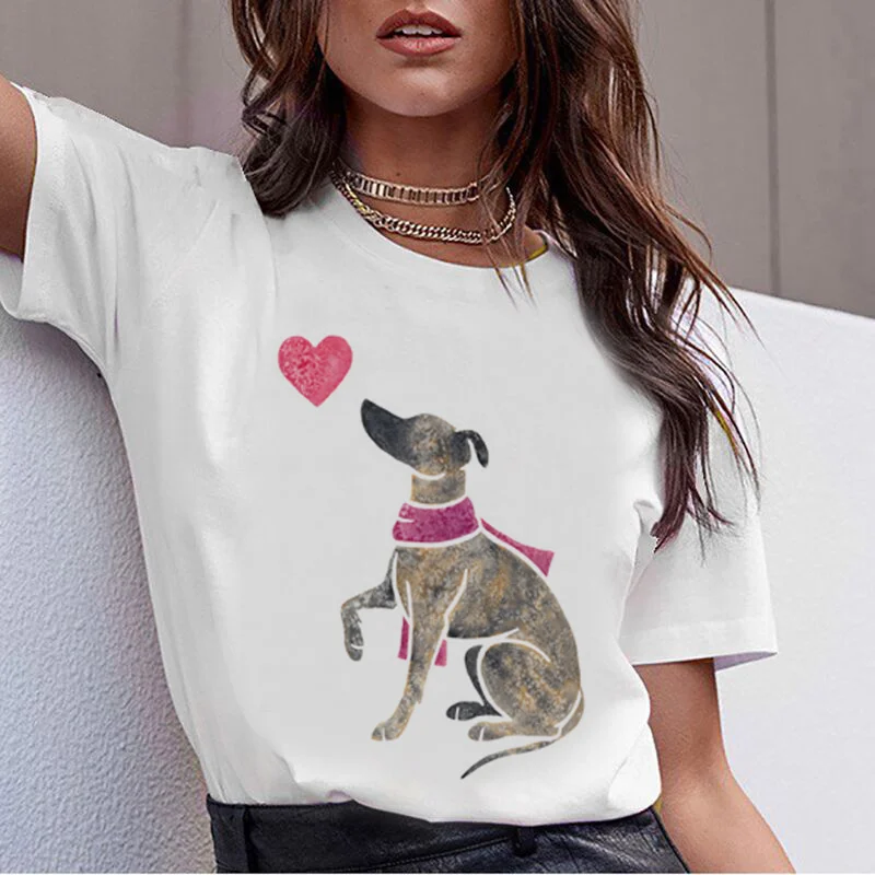 Бультерьер Ротвейлер Kawaii футболка для женщин Beagle Border Collie Malinois забавная Милая