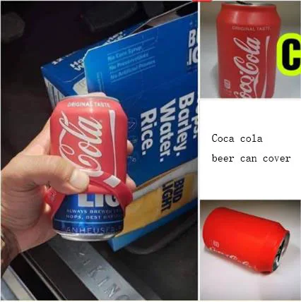 5 шт./лот крышка для пивной банки бутылки чехол держатель Термосумка Cola