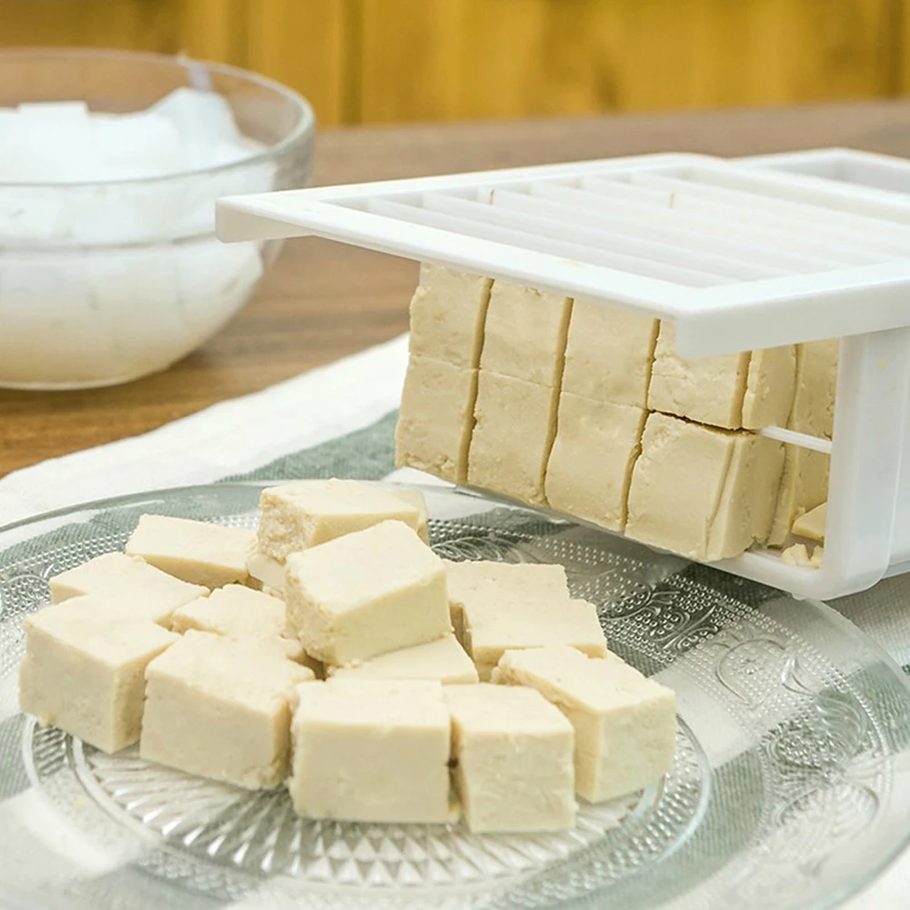 Cutting Press Mold Gadgets Tofu Diced Kitchen Removable Non Slip Marker Multi Function DIY Home Bean Curd Slicer Chef