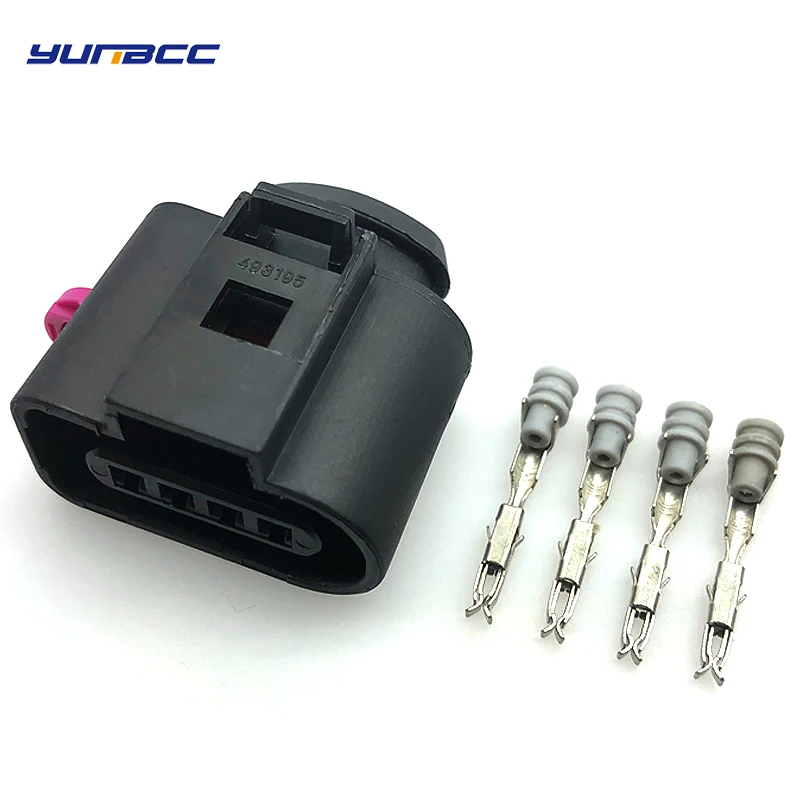 

2sets 4pins 1.5mm way female Auto Temp sensor plug Repair Kit waterproof Electrical Wire connector for audi A4/A6 VW NEW