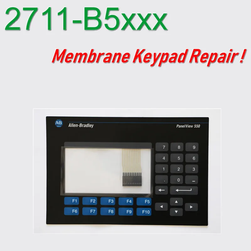 Allen-Bradley panel view 550 2711-B5A3 2711-B5A5 Мембранная клавиатура для HMI panel repair~ сделай сам, новые и есть