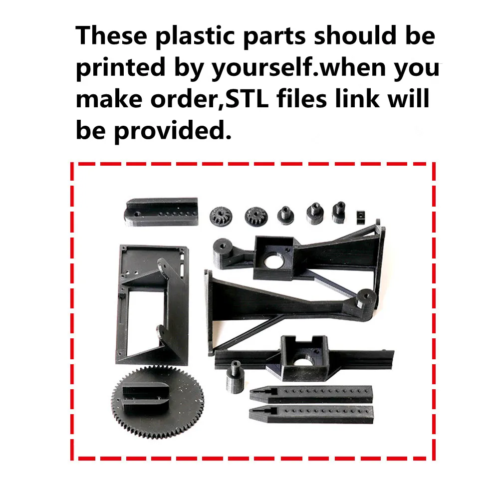 KS 3d 스캐너 DIY 스캐너 전자 하드웨어 키트, 인쇄 플라스틱 부품 제외