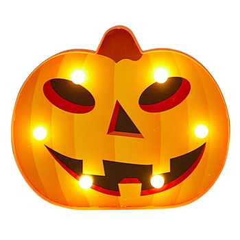 

Spider Bat Pumpkin Ghost Head Hoe String Lights Halloween Outdoor Decorative String Styling Lamp Night Light Party Decoration