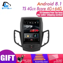 32G rom вертикальный экран android автомобильный gps мультимедийный видео радио плеер в тире для ford fiesta car navigaton