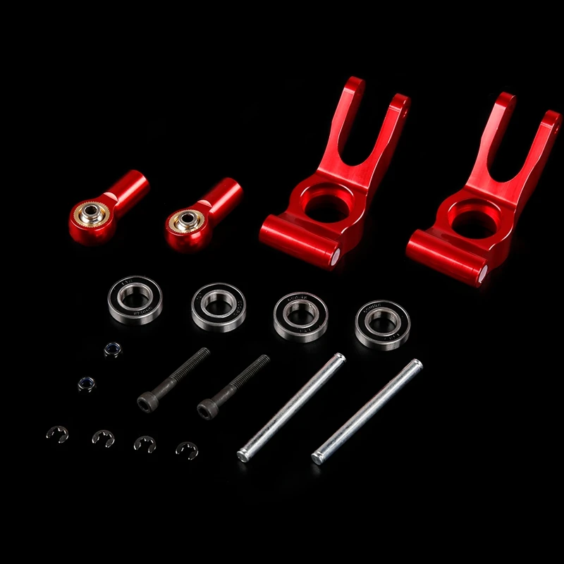 CNC цельный опорный комплект подшипника заднего колеса подходит для 1/5 HPI ROFUN ROVAN KM